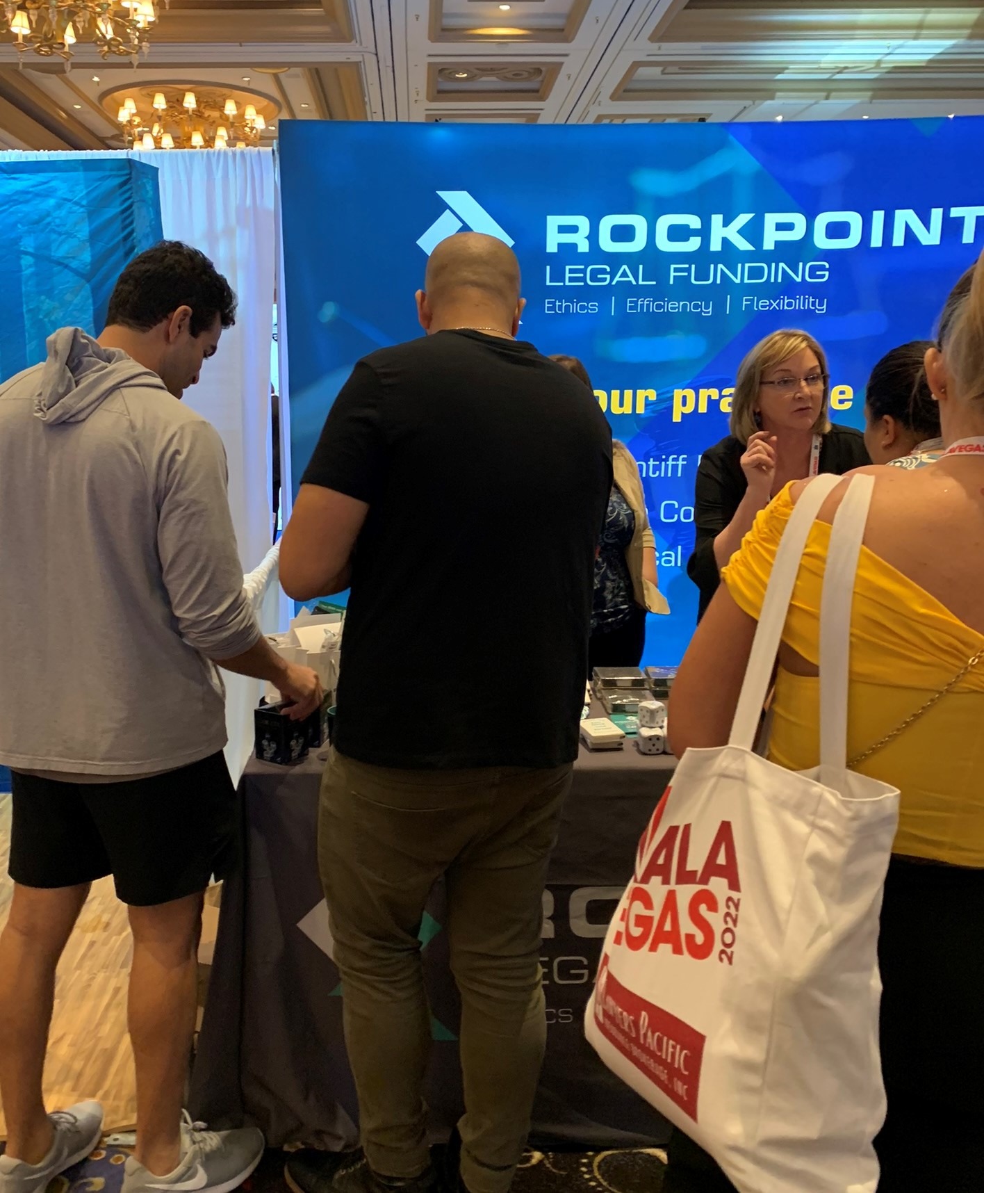 Rockpoint at CAALA Vegas 2023 Rockpoint Legal Funding