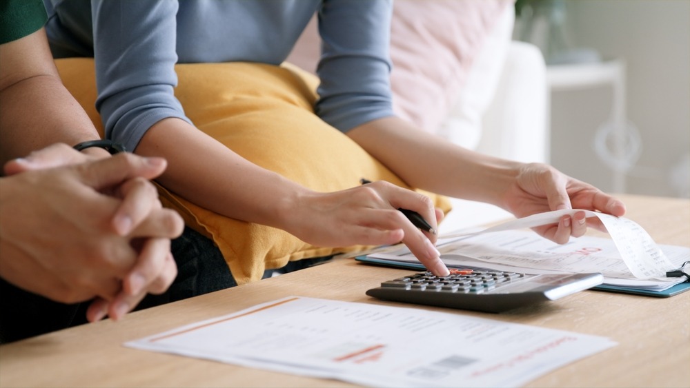 couple managing their finances